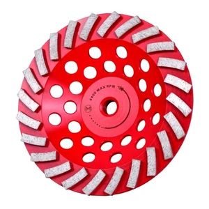 Diamantschleifscheibe 7 Zoll für Winkelschleifer, Betonschleifscheibe 24 S... - Bild 1 von 7