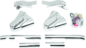 Kuryakyn Schwingenabdeckung Kit - unbeleuchtet 86-99 Softail Modelle Chrom - Bild 1 von 1