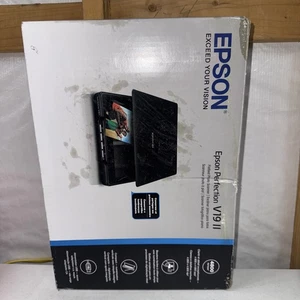 NEW OPEN BOX - Epson Perfection V19 II Flatbed Photo Color Scanner - B11B267201 - Picture 1 of 3