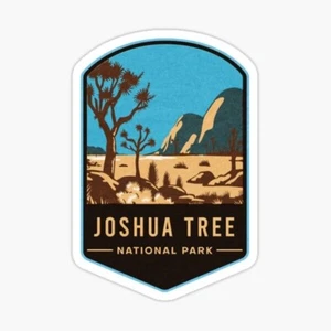 Adesivo decalcomania vinile destinazione destinazione California Joshua Tree National Park USA - Foto 1 di 1