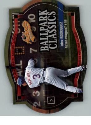 2003 Fleer Authentix Ballpark Classics #6 Alex Rodriguez (ref 132603) - Image 1 of 2