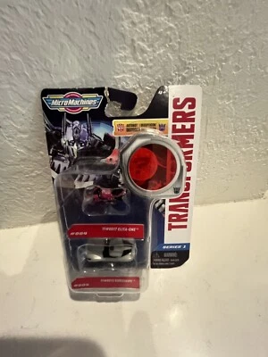 Micro machines Transformers Series 1 #004 Elita One, And #004 Sideswipe Box Dama - Image 1 of 4