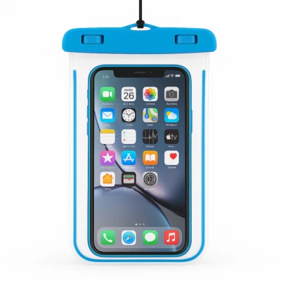 ⚡BOLSA con soporte para teléfono impermeable con CORDÓN para iPhone, Samsung, todo teléfono inteligente Foto 1 de 3