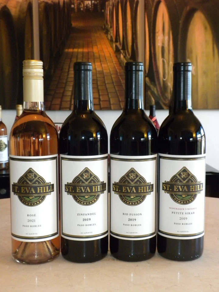 4 Bottle Wine Gift Package - 4 Bottles - St. Eva Hill Vineyard - Image 1 of 1