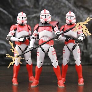 6" Star Wars Action Figure Clone Trooper ARC Attack of The Clones 332nd Ashoka