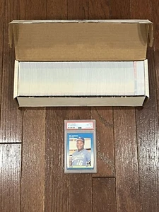 1987 Fleer Baseball Complete Set 1-660 In Factory Box w/Bo Jackson #369 PSA 8! - Picture 1 of 2