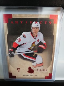 2013-14 Upper Deck Artifacts Ruby #37 Jason Spezza Ottawa Senators 313/399