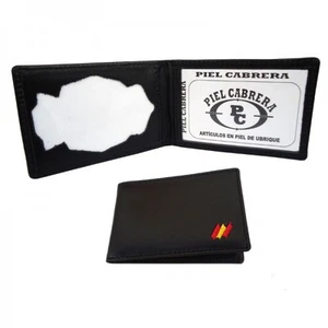 100% Artisan NATIONAL POLICE LEATHER WALLET - Cabrera Skin - Picture 1 of 3