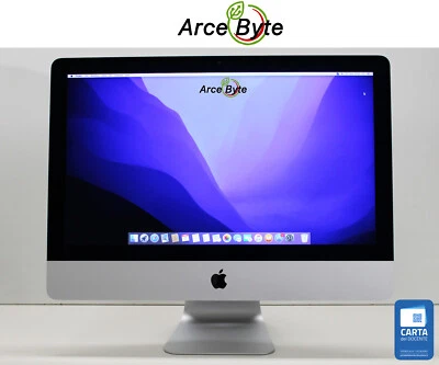 APPLE IMAC 21.5" 2015 i5 2,8 Ghz RAM 16GB 1 TB FUSION macOS 12 MONTERAY FULL HD - Immagine 1 di 4
