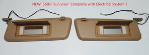 NEW Sun Visor for Mercedes SL R107 560sl Sun Visor Sunvisor PALOMINO PAIR - Imagen 1 de 13