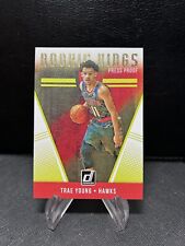 2018-19 Panini Donruss Trae Young Rookie Kings #24 PRESS PROOF SP Rookie Card RC