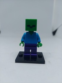 LEGO MINECRAFT ZOMBIE MINIFIG cave mine 21113 21123 figure minifigure toy