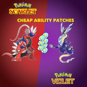 6x ABILITY PATCH POKEMON SCARLET AND VIOLET - Picture 1 of 1