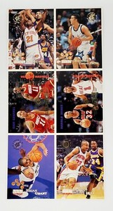 UNCUT TEST SHEET GRANT HILL CHARLIE WARD RC BRIAN GRANT SAM CASSELL HAROLD MINER