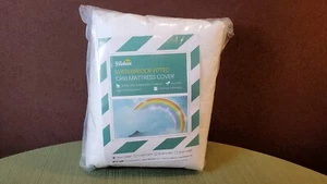 Waterproof Ultra Soft Washable 28" x 52" + 9" Skirt Baby Crib Mattress Cover - Picture 1 of 16