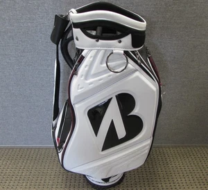 Bridgestone Golf Tour Staff Bag (White/Black/Red) - Picture 1 of 7