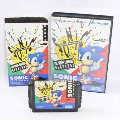 SONIC THE HEDGEHOG 1 Mega Drive Sega 1797 md - Image 1 of 4