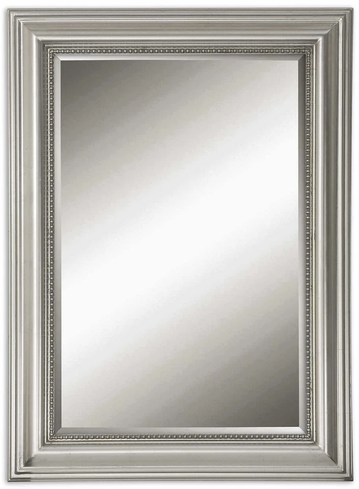 Uttermost Stuart Silver Beaded Mirror 12005 B