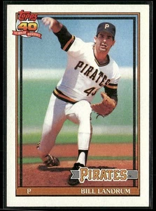 Bill Landrum 1991 Topps #595 - Imagen 1 de 2