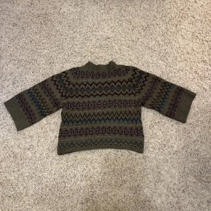 Polo Ralph Lauren Wool/ Cashmere Fair Isle Jumper Sweater Large - Picture 1 of 6