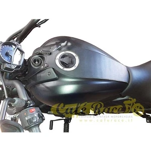 Copriserbatoio SPAAN in pelle specifico per Kawasaki Vulcan S 650 - Picture 1 of 2