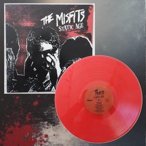 The Misfits - Static Age LP Red Translucent 1997 US /2000 VG+ - Imagen 1 de 9
