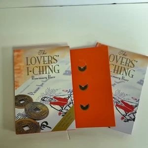 The Lovers I Ching Book & Coin Set Rosemary Burr 1999 Box Set Hardcover 1st Ed - Picture 1 of 11