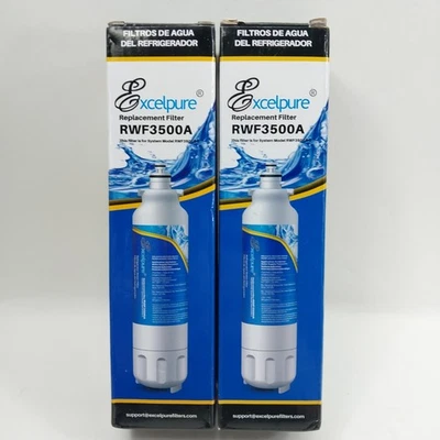 2x Excelpure Refrigerator Water Filter RWF3500A - Free Shipping - Image 1 of 4