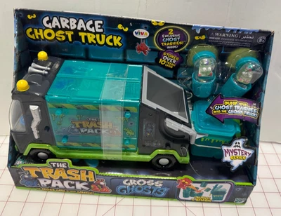 The Trash Pack Mystery Series Gross Ghost Garbage Ghost Truck 2 Exclusivo Ghost Foto 1 de 2
