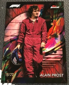 2024 Topps Finest Formula 1 F1 Alain Prost Common Red & Black /20๐ฅ๐ฅ๐ฅ - Picture 1 of 2