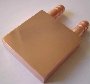 Water cooling copper block FOR graphics GPU Cpu Northbridge Southbridge - Picture 1 of 1