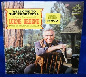 Lorne Greene "Welcome To The Ponderosa"  1964 Vinyl LP RCA LPM-2843 - Picture 1 of 5
