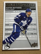 2023-24 Upper Deck Stat Box Fillers – Pick Your Cards! FREE Combined Shipping!