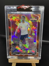 2022 Leaf Vibrance Declan Rice Orange Crystal Auto Autograph #'d 2/3