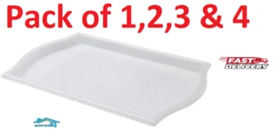 SMULA Clear Serving Tray Large Tray with Easy Grip for Coffee Buffet & Drinks - Picture 1 of 20