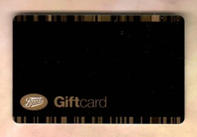 BOTAS (Reino Unido) Logo Clásico Dorado sobre Negro, Tarjeta de Regalo Coleccionable ($0) Foto 1 de 2