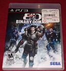 BINARY+DOMAIN+PLAYSTATION+3+PS3+W%2FCASE+%26+MANUAL+TESTED+WORKS%21+VIDEOGAMES+SEGA