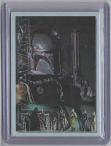 2022 Topps Star Wars Masterwork Rainbow Foil 50/299 Boba Fett #OT-20 - Picture 1 of 2