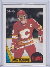 Lanny McDonald 1987 O-Pee-Chee Hockey Card 20 Grade NMMT