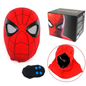 1:1 Spiderman Full Helmet Wearable Mask Remote Control Eyes Cosplay Prop Cattoys - Picture 1 of 10