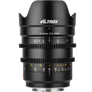VILTROX 20mm T2.0 Full Frame Cinema Lens for Sony E-Mount A9 A7R III A7m2 Camera - Picture 1 of 10