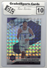 2020 Panini Silver Mosaic Prizm Tyrese Haliburton #264, Raw Review Graded GSC 10
