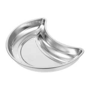 Vassoio in acciaio inox vassoi decorativi per servizio cibo da tavolino - Foto 1 di 12