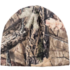 POLAR FLEECE Camo BEANIE Mossy, Realtree Xtra, Edge, Country Hunting Hat Unisex - Picture 1 of 6