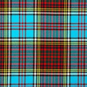 Scottish Design Anderson Modern Tartan 8 Yards 16Oz Acrylic Wool Fabric Tartan - Picture 1 of 2