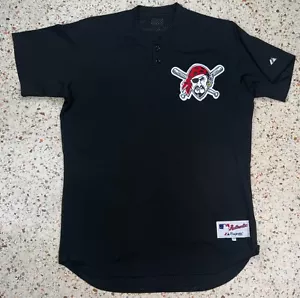 Majestic Vintage MLB Pittsburg Pirates Made In USA Baseball Jersey Size 48 - Picture 1 of 11