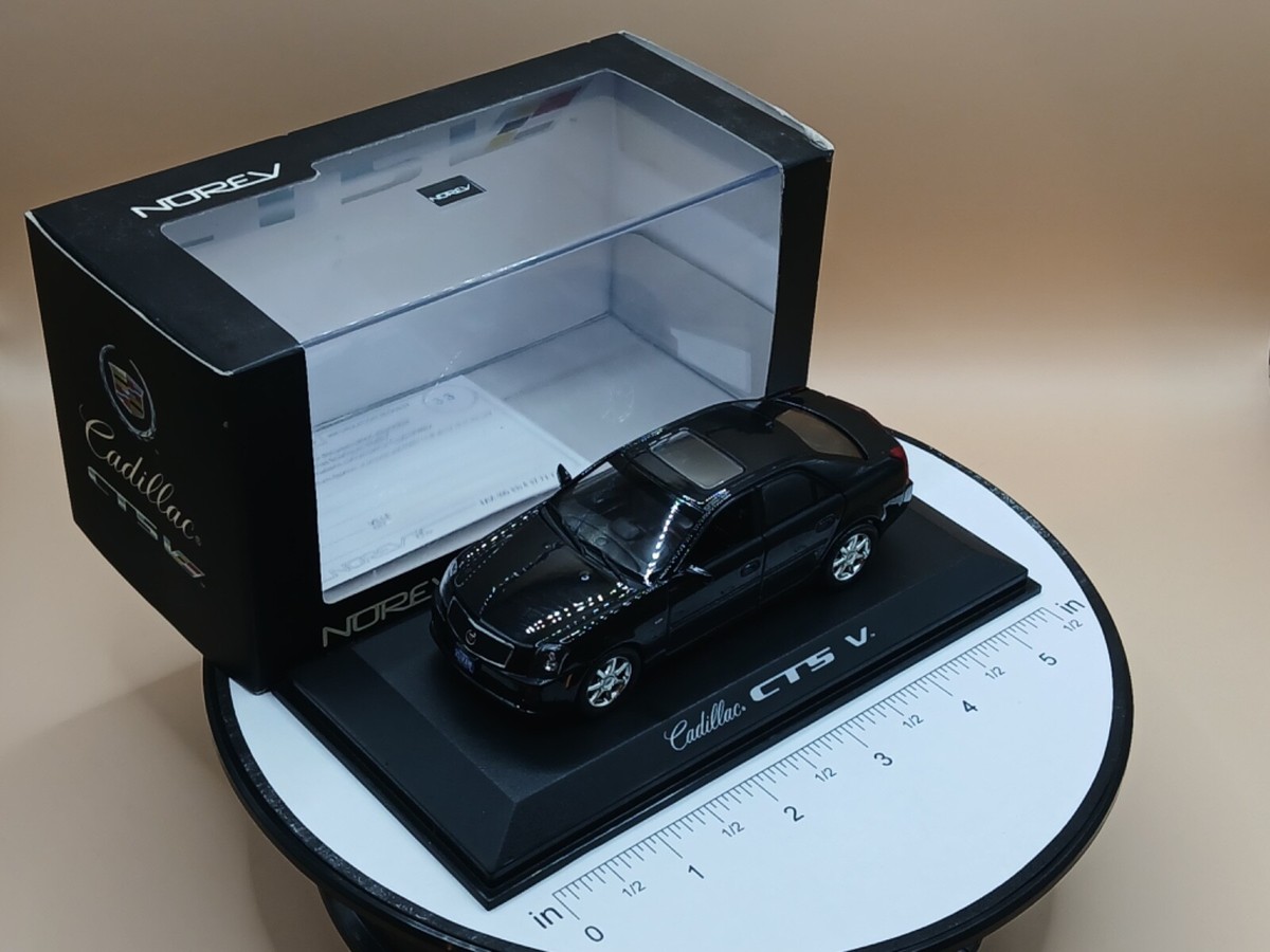1/43 scale diecast NOREV Cadillac CTS V (black) | eBay