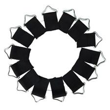 10x Steel Triangle Rings Buckle Loop Ring V-Rings for Trampoline Mat Fix