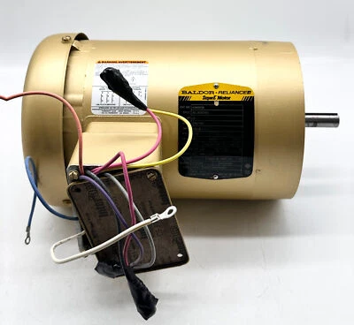 Baldor-Reliance VEM3538 AC Motor, 0.5 HP Frame 56C  - Image 1 of 4