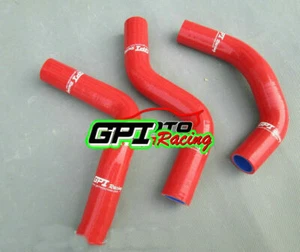 SILICONE RADIATOR HOSE FIT FOR SUZUKI SWIFT 1.3 G13 GTI 89-00 MK2/3,RED - Picture 1 of 12
